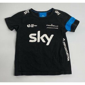 Rapha Team SKY kids T-Shirt. 6-7yrs. Tour Cycling